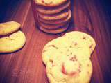 Cookies aux pralines roses