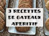 3 recettes de gâteaux apéro à tester