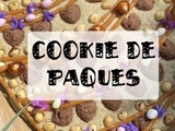 Cookie géant pour Pâques