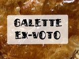 Galette des rois cœur façon ex-voto