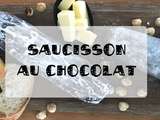 Saucisson au chocolat, délicieux trompe-l’œil