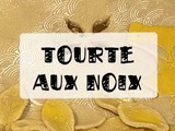 Tourte jolie pour manger des noix