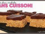 Carrés choco-arachides sans cuisson