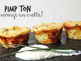 Cupcakes de patates pilées au fromage en grain