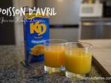 Poisson d'avril : Jus au Kraft Dinner