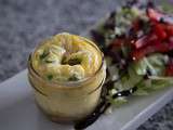 Quiche cuit dans un pot mason