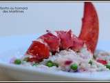 Risotto au homard des Maritimes