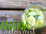 Sangria au melon miel conçue pour elle, mais assez fort pour lui