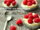 Tartelettes aux framboises et chocolat blanc en croûte feuilletée Tenderflake