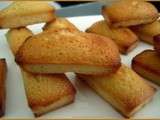 Mini financiers aux amandes