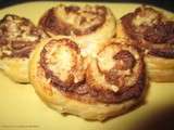 Palmiers Nutella et pralin