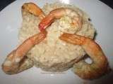 Risotto aux gambas