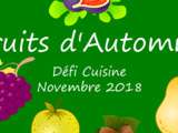 Défi cuisine – Les fruits d’automne