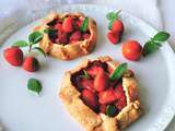 Galette aux fraises