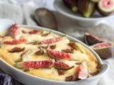 Gratin de figues fraiches