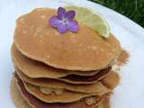 Pancakes sans gluten vite fait avec des bananes mûres