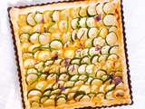 Tarte fine aux courgettes et ricotta