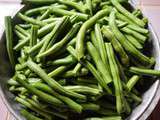 Salade de haricots verts et amandes torréfiées