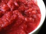 Compote et gelée de framboises/litchis