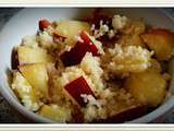 Couscous Sucré à la Nectarine