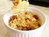 Crumble aux pommes