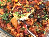 Fêta Rôtie version Marocaine (Pois chiches et Aubergines!)