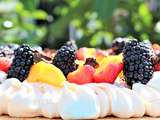 Pavlova aux fruits rouges