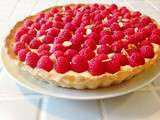 Tarte aux framboises