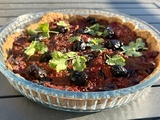 Tarte Méditerranéenne au Thon, Tomates et Olives (Ig Bas)