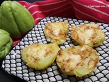 Chayotes gratinées au gorgonzola