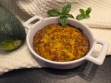 Flans de courgettes au curry