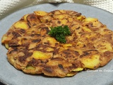 Galette de pommes de terre façon tortilla