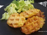 Gaufre de pomme de terre un seul ingrédient