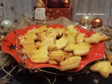 Petits biscuits Bredele de Noël au beurre