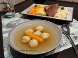 Pot au feu rapide aux quenelles maison