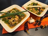 Soupe chinoise au poulet