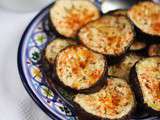 Aubergines rôties au paprika