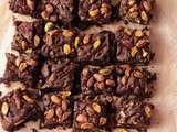 Brownie huile d’olive pistache (sans beurre)