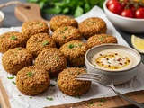Falafels au four et sauce sésame : recette facile à la maison