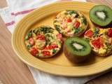 Mini frittatas aux tomates cerises