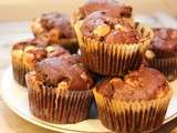 Muffins aux pépites de chocolat noir et blanc