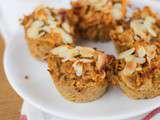 Muffins salés carottes amandes