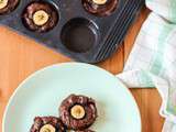 Petits fondants chocolat avocat banane