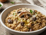 Risotto aux cèpes séchés : recette facile et savoureuse pour l’automne