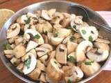 Salade de champignons