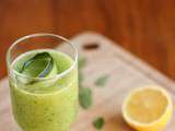 Smoothie concombre menthe