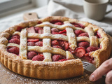 Tarte rhubarbe fraise : la recette fruitée du printemps