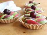 Tartelettes pêche kiwi