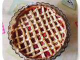 Tarte Fraise Rhubarbe