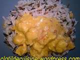 Curry rouge de poulet